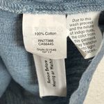 Madewell  Chambray Tie-Back Bell Sleeve Top Casual Open Back Denim Size Large Photo 5