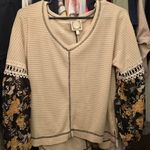 Tru Self Knit Balloon Sleeve Top Photo 0