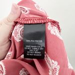 Lulus [] Respeito Rust Red Printed Midi Dress Side Slits High Neck Halter Sz XS Photo 8