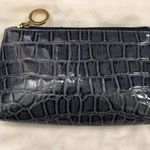 Estée Lauder Estee Lauder Blue croc embossed mini coin purse bag wallet. Measurement in pics Photo 0