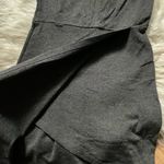 Topshop  Black Asymmetrical Bodycon Dress Photo 3