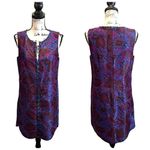 J.Crew  Midnight Floral Jacquard Shift Sheath Dress Purple Size 6 NWT Retro Photo 11