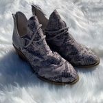 Very G Point Leopard Print Colorblock Ankle Boots Size 9.5 A11 Photo 4