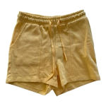 VERO MODA  Yellow 100% Cotton‎ Lounge Shorts NWT SIZE XS Photo 0