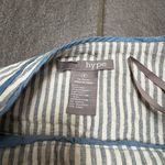 Anthropologie  Hype Blue White Stripe Mini Skirt Linen Blend Nautical SZ 6 Spring Photo 5