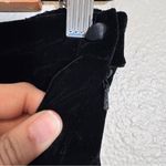 Vintage 90s Black Velvet Maxi Skirt Womens S Silk Blend Witchy Whimsigoth Fall Photo 3