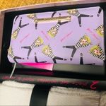 Betsey Johnson  Lipstick Print Wallet & Scarf Gift Set Wristlet NWT Photo 1