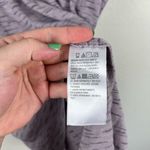 LOGO By Lori Goldstein LOGO Lori Goldstein Women's Purple Space Dye Ribbed Split Back Pocket T-shirt M Photo 5