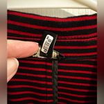 Talbots Plus Jacket Blazer Red Black Stripes Notch Collar Petite 2XP Photo 6