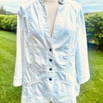 Coldwater Creek  White Denim Jacket Photo 2