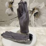 Metallic GLOVES Silver Photo 1