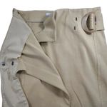 Vince . Gabardine Side Buckle Cotton-Blend Midi Wrap Skirt Photo 5