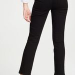 Reformation  Vicki Black Jeans Size 23 High Rise Slim Straight Stretch Photo 13