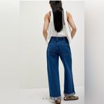 Free People NWT  Palmer Wide Leg Cuffed Jean Photo 5