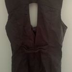 Free People black tie knot keyhole romper Photo 7