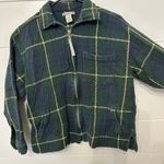 Rubbish  boxy zip up flannel Photo 2