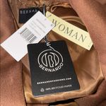 Bernardo NWT Double Breasted Wool Blend Belted Maxi Coat In Color Tobacco SZ-1X Photo 8