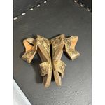 TAOS CAROUSEL‎ 2 Metallic Multi Taupe Womens Size 38 US 7 Photo 3