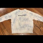 SoulCycle  blue tie dye sweatshirt Photo 1