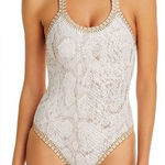 PilyQ New. PQ snakeskin one piece. Medium . Retails $168 Photo 0
