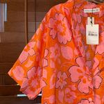 Anthropologie NWT $189 x Faithfull The Brand Charlita Floral-Print Linen Shirt M Photo 9