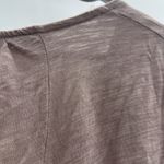 Calvin Klein Empire Waist Top Women’s Medium Brown Cap Sleeve Work Blouse‎ Photo 4