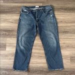 AGOLDE Blue High Rise Cropped Jeans 31 Distressed Denim Casual streetwear Photo 0