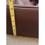 Dooney & Bourke Vintage  Dark Brown Leather Drawstring Shoulder Bag Purse Photo 7