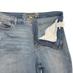 Seven7 Women's Slim Flare Leg Distressed Denim Jeans Light Wash Size 16 Photo 4