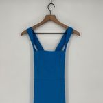 Lulus Glamorous Dedication Blue Sleeveless Column Maxi Dress Size 556 Photo 3