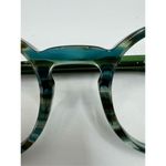 eyebobs CEO eyeglass frames blue green pattern new without case Photo 1