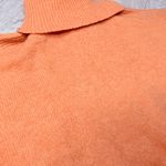 Philosophy  long sleeve over sized pull over turtle neck sweater orange medium Photo 1