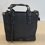 NWT Mersi Riley Nylon Tote Bag, Black Photo 0