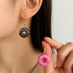 Set of 2 Donut Earrings Photo 0
