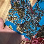 Alberto Makali  boho velvet jacket large Photo 2