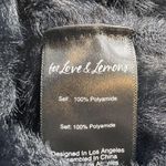For Love & Lemons Devin Fuzzy Crop Black Size Small New Photo 48