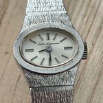 Jules Jurgensen Ladies Watch Vintage Mechanical Winding Stainless Bracelet Dial Photo 2