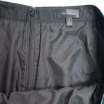 The Limited  Black Lace Print Satin A-line Mini Skirt Photo 5