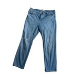 Levi's Women’s 724 High Rise Straight Distressed Jeans Size 16W Photo 1