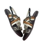 Cole Haan  Francie Slingback Flat Sandal Animal Print Size 6.5M Photo 6