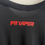 Pit Viper Put Viper Black Logo Cropped Short Sleeve Shirt Photo 4