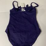 Tommy Bahama New. navy lace front swimsuit. Photo 10