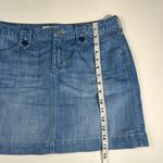 Old Navy Vintage Y2K Stretch Denim Low Rise Mini Jean Skirt Size 10 Schoolgirl Photo 5