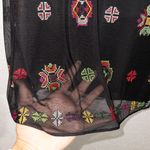 Desigual NWT Black Embroidered Shift Dress Size 46 / 12 US Photo 3