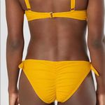 Hot Water  knotted bikini 👙 sunflower Yellow size XL  NWT Photo 1