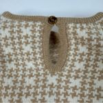 Liz Claiborne Vintage Wool Houndstooth Sweater Photo 2