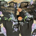 Ted Baker Hilania Love Birds Ruffle Chiffon Cold Shoulder Long Sleeve Dress 0 Photo 8