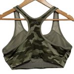 PINK - Victoria's Secret Womens PINK by Victoria's Secret Ultimate Green Camo Racerback Sports Bra Size M Photo 1