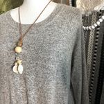 Nine Britton  Stitch Fix Billie Tie Front Brushed Knit Long Sleeve Top Photo 3