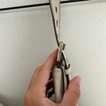 Hobo International HOBO- Marley Bag Shoulder Purse Career Business Off-White Cream Leather Photo 6